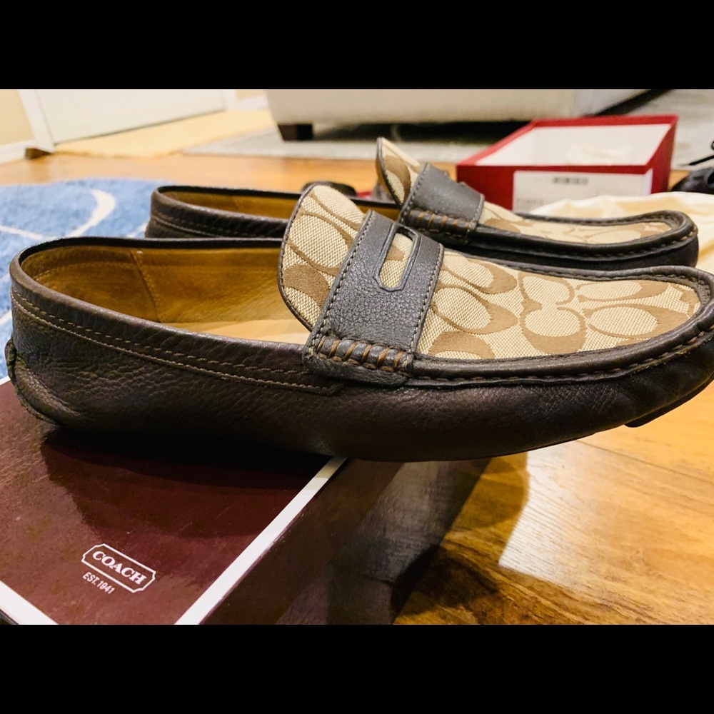 Authentic Men’s Coach Loafers sz 11
